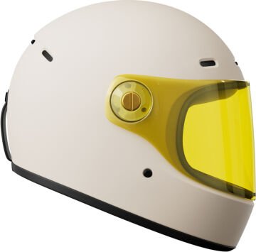 John Doe JD/One Kapalı Kask Mat Beyaz