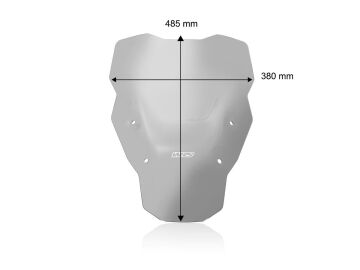 WRS Tur Tipi Ön Cam Füme No Radar BMW R 1300 GS 2023-2026