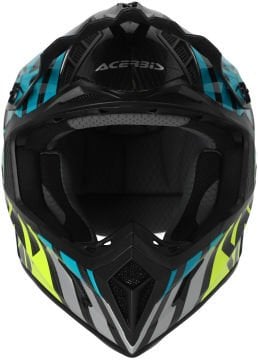Acerbis Steel Carbon Motocross Kask Sarı