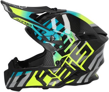 Acerbis Steel Carbon Motocross Kask Sarı