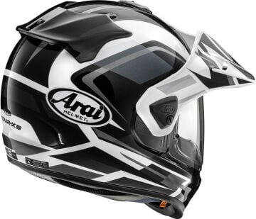Arai Tour-X5 Discovery Motokros Kask Beyaz-Gri-Siyah