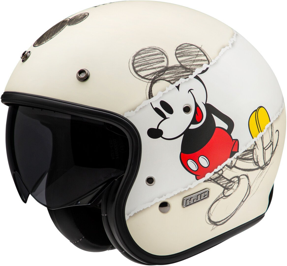 HJC V31 Disney Mickey Sketch Jet Kask