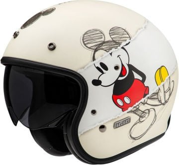 HJC V31 Disney Mickey Sketch Jet Kask