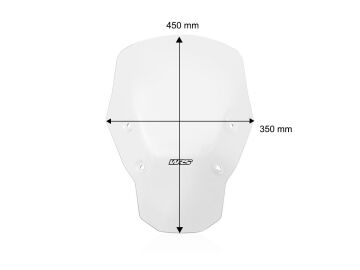WRS Ön Cam Standard Şeffaf No Radar BMW R 1300 GS 2023-2026