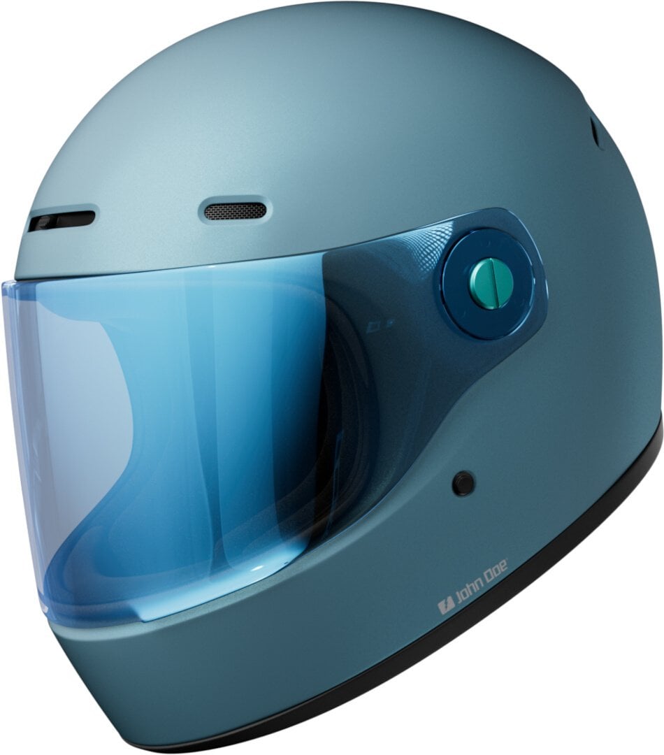John Doe JD/One Kapalı Kask Mat Mavi