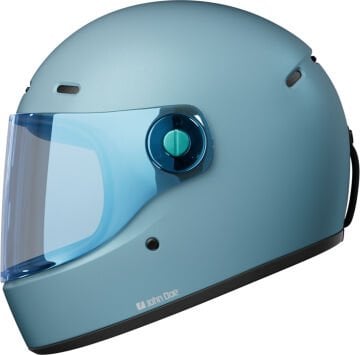 John Doe JD/One Kapalı Kask Mat Mavi