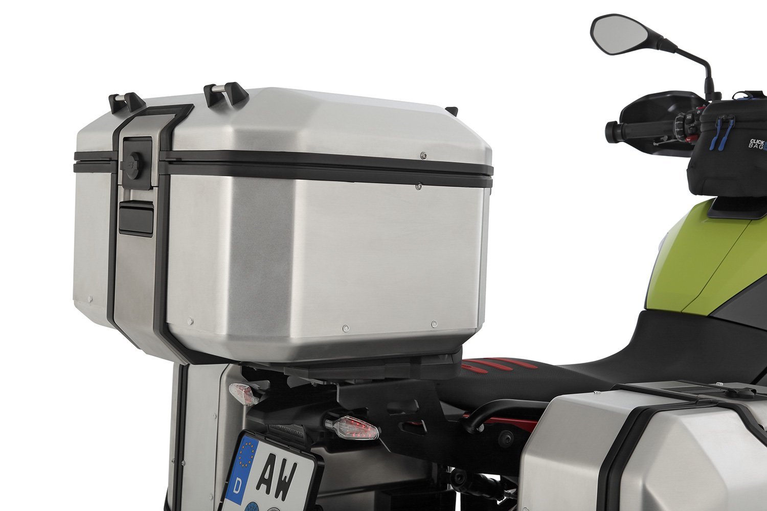 BMW R 1300 GS ve GS Adventure Wunderlich Topcase X-CASE X48- Gümüş