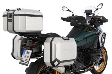 BMW R 1300 GS ve GS Adventure Wunderlich Topcase X-CASE X48- Gümüş