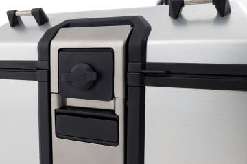 BMW R 1300 GS ve GS Adventure Wunderlich Topcase X-CASE X48- Gümüş