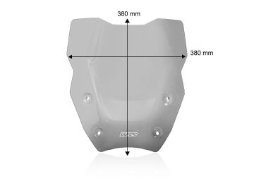 WRS Tur Tipi Ön Cam Füme With Radar BMW R 1300 GS 2023-2026