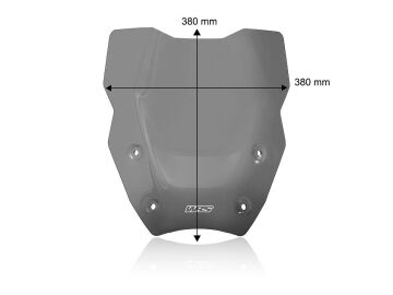 WRS Tur Tipi Ön Cam Koyu Füme With Radar BMW R 1300 GS 2023-2026