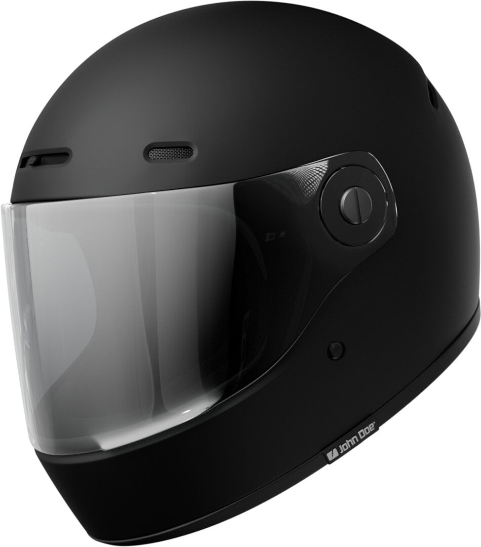 John Doe JD/One Kapalı Kask Mat Siyah