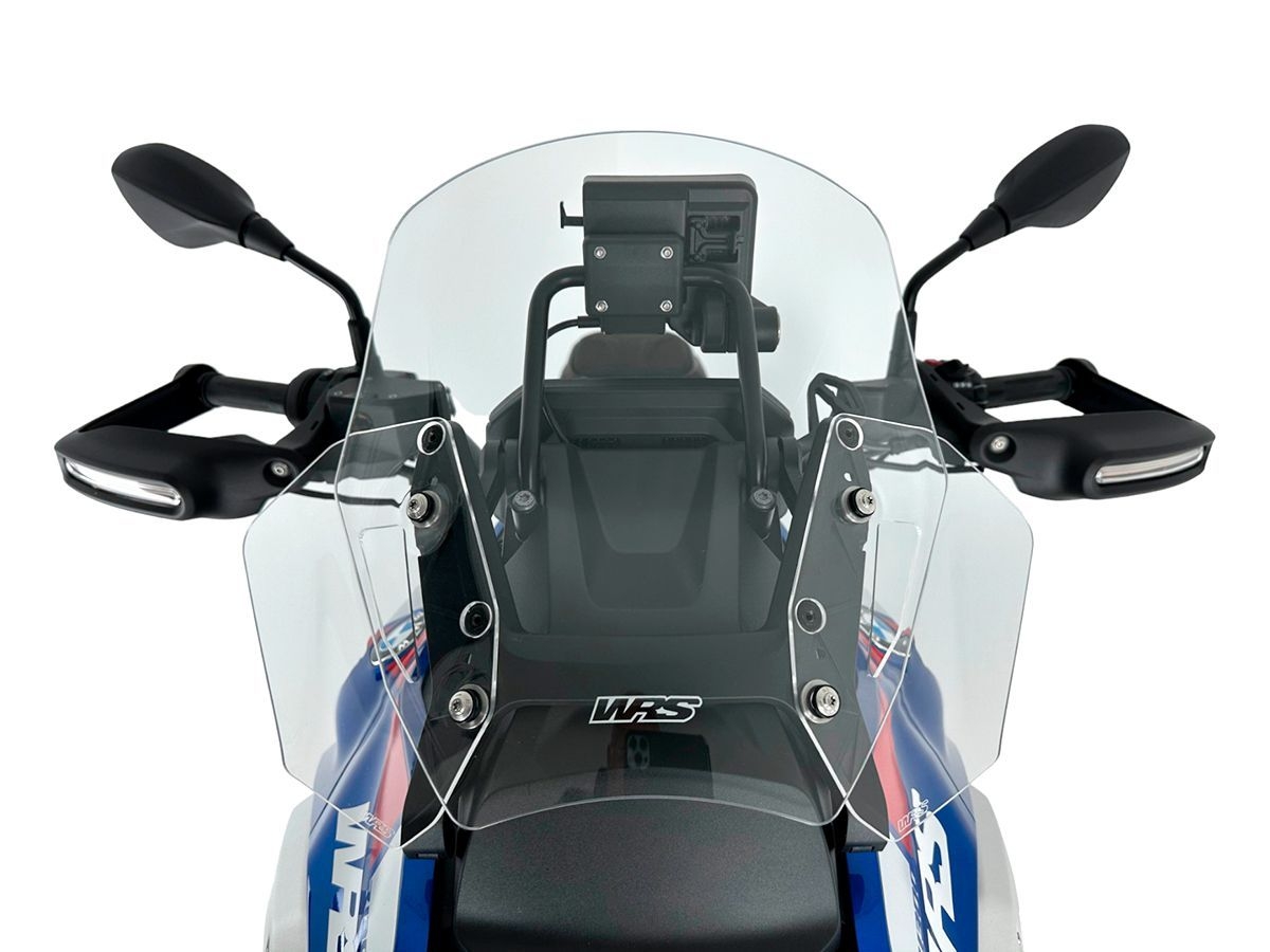 WRS Çift Increased Deflektör Şeffaf BMW R 1300 GS / Adv 2023-2026