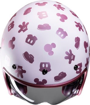 HJC V31 Disney Mickey Retro Jet Kask Beyaz/Pembe