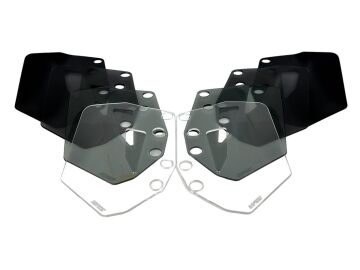 WRS Çift Increased Deflektör Siyah Matte BMW R 1300 GS / Adv 2023-2026