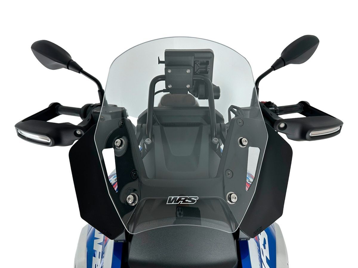 WRS Çift Increased Deflektör Siyah Matte BMW R 1300 GS / Adv 2023-2026