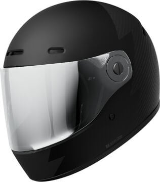John Doe JD/One Signature Kapalı Kask Mat Siyah-Karbon