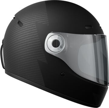 John Doe JD/One Signature Kapalı Kask Mat Siyah-Karbon