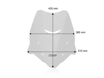 WRS Tur Tipi Ön Cam Şeffaf Benelli Trk 702 / X 2023-2026