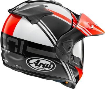Arai Tour-X5 Cosmic Kapalı Kask Kırmızı-Siyah-Beyaz