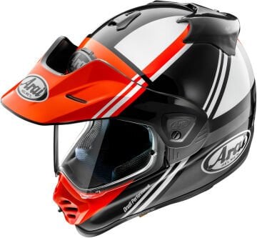 Arai Tour-X5 Cosmic Kapalı Kask Kırmızı-Siyah-Beyaz