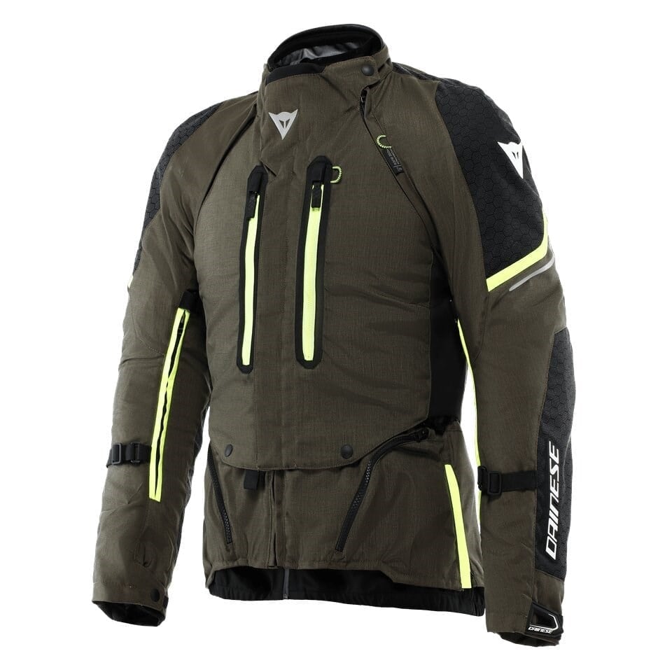 Dainese Super Adventure ABSØLUTESHELL™ Black Fluo Yellow Mont