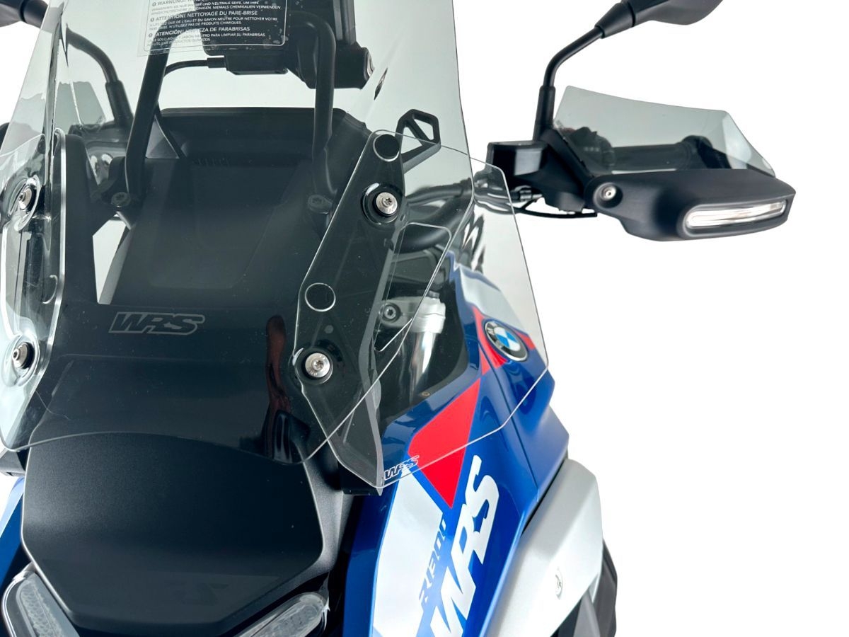 WRS Çift Standard Side Şeffaf Deflektör BMW R 1300 GS / Adv 2023-2026