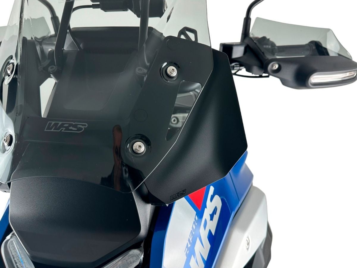 WRS Çift Standard Side Siyah Matte Deflektör BMW R 1300 GS / Adv 2023-2026