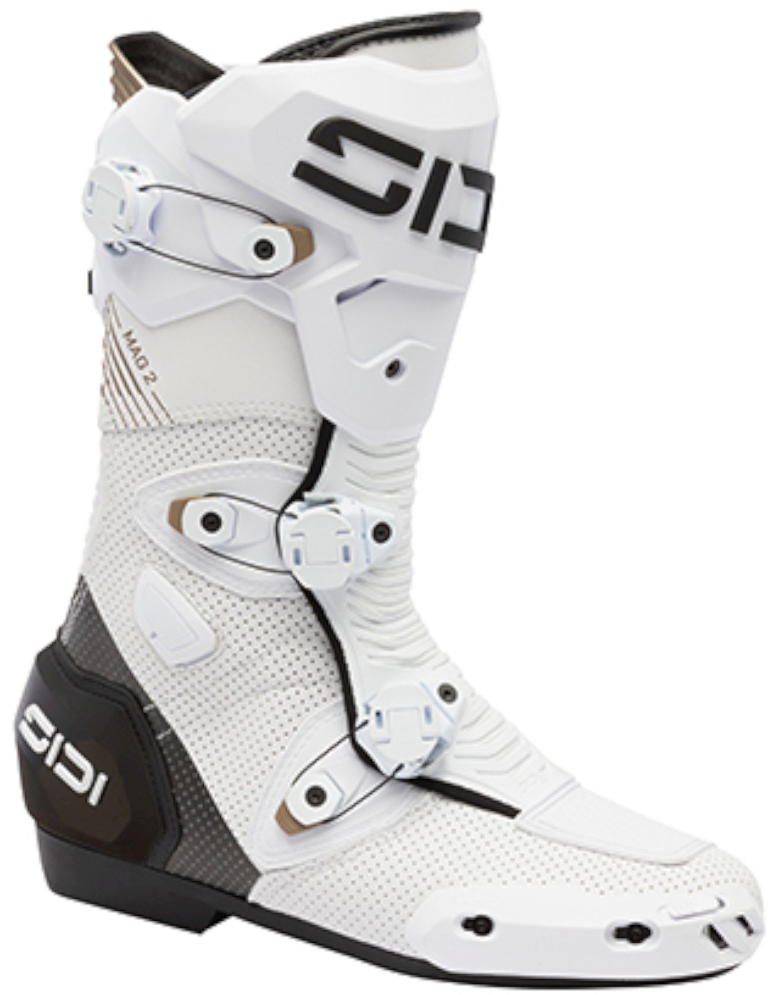 Sidi Mag-2 Air Motosiklet Bot Siyah-Beyaz