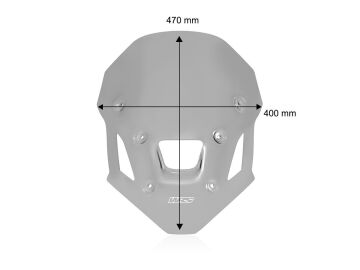 WRS Tur Tipi Ön Cam Füme Honda Crf 1100 L Africa Twin 2024-2026
