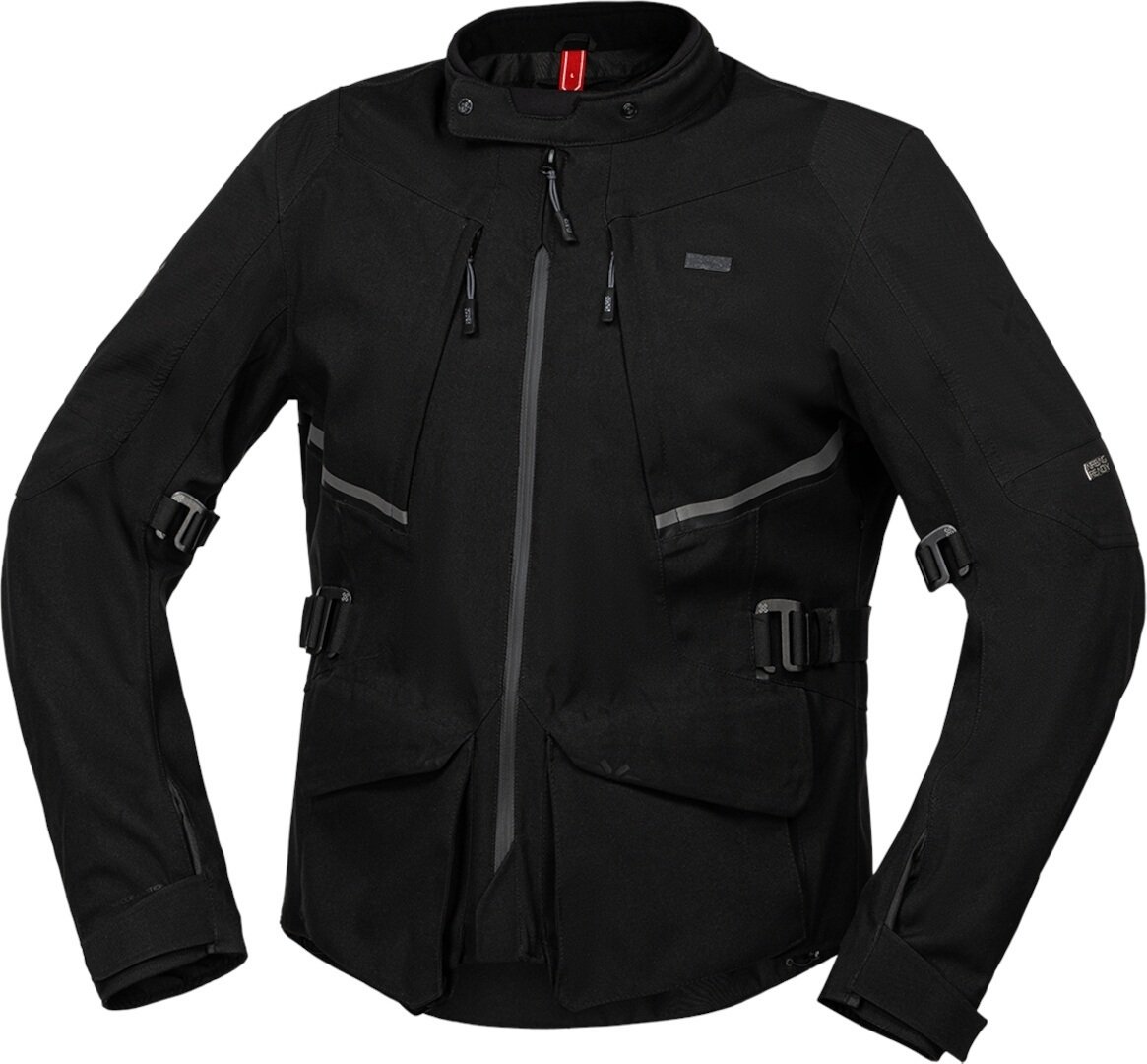 IXS Tourster-STX 1.0 Su Geçirmez Motosiklet Tekstil Ceket Siyah