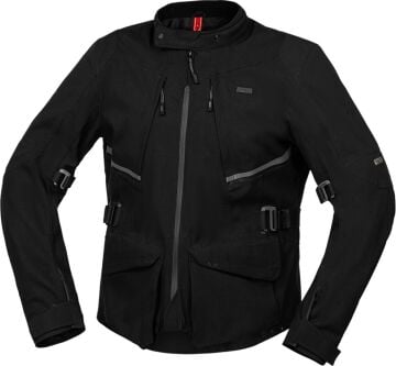IXS Tourster-STX 1.0 Su Geçirmez Motosiklet Tekstil Ceket Siyah