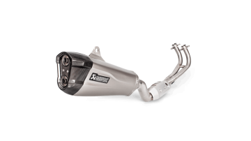 Yamaha TMAX 2017-2020 Akrapovic Racing Line (Titanyum) Full Sistem Egzoz