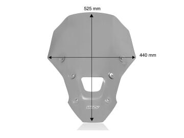 WRS Ön Cam Caponord Füme Honda Crf 1100 L Africa Twin Adv Sports 2024-2026