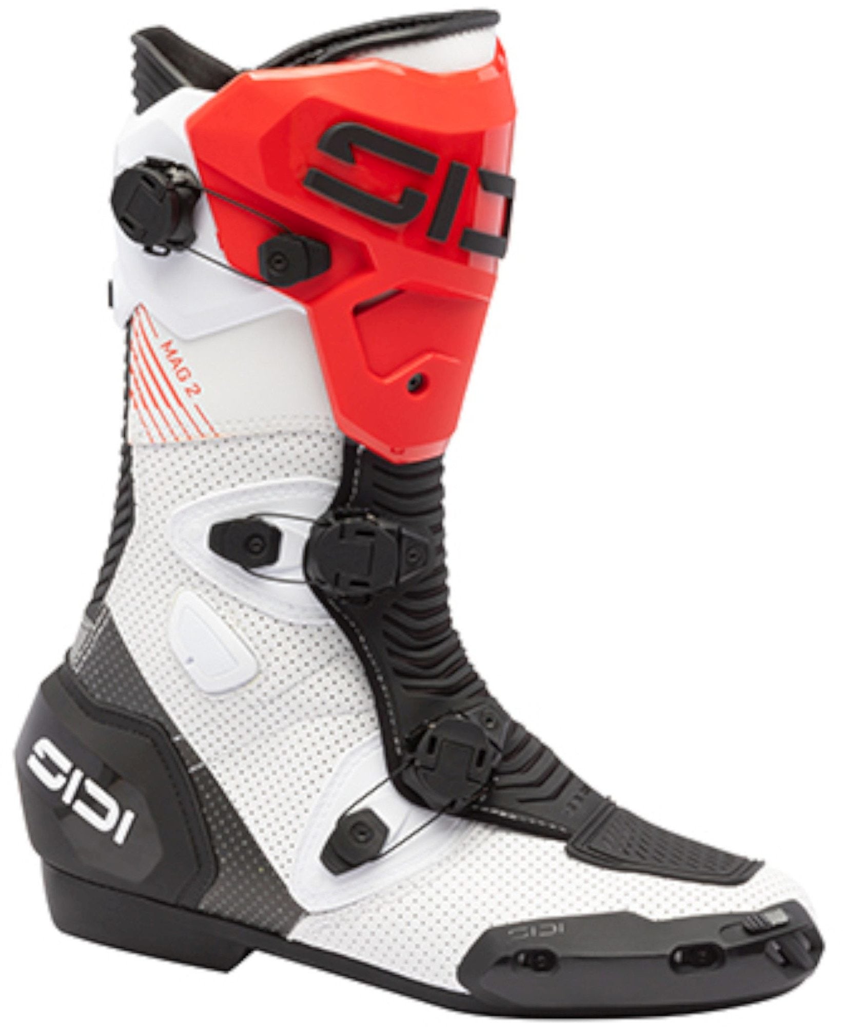 Sidi Mag-2 Air Motosiklet Bot Siyah-Kırmızı