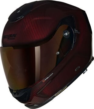 Nolan X-903 Ultra Carbon Liquido N-Com Kask Kırmızı