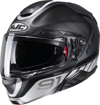HJC Rpha 91 Rafino Kask Siyah-Gri