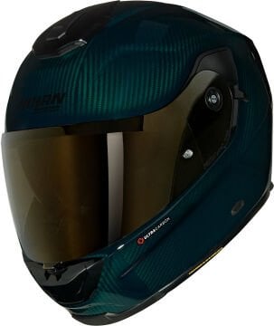 Nolan X-903 Ultra Carbon Liquido N-Com Kask Yeşil