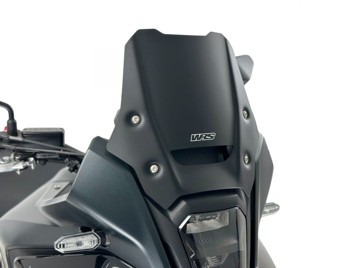 WRS Sport Ön Cam Siyah Matte Honda Nx 400 2024-2026