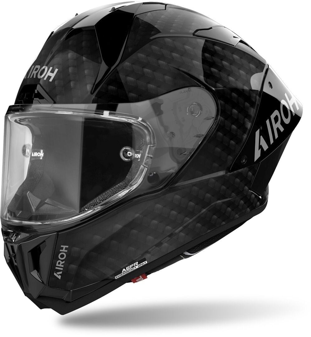 Airoh GP 800 FIM Parlak Carbon Kapalı Kask