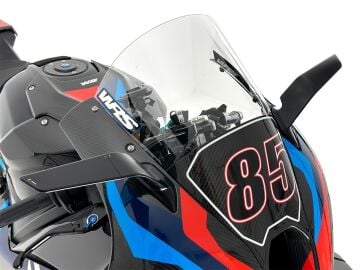 WRS Şeffaf Yarış Tipi Ön Cam BMW M 1000 RR 2023-2024