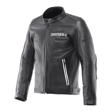 Dainese Leggenda Perf. Black Deri Ceket
