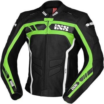 IXS Sport RS-600 1.0 Motosiklet Deri Mont Siyah-Yeşil