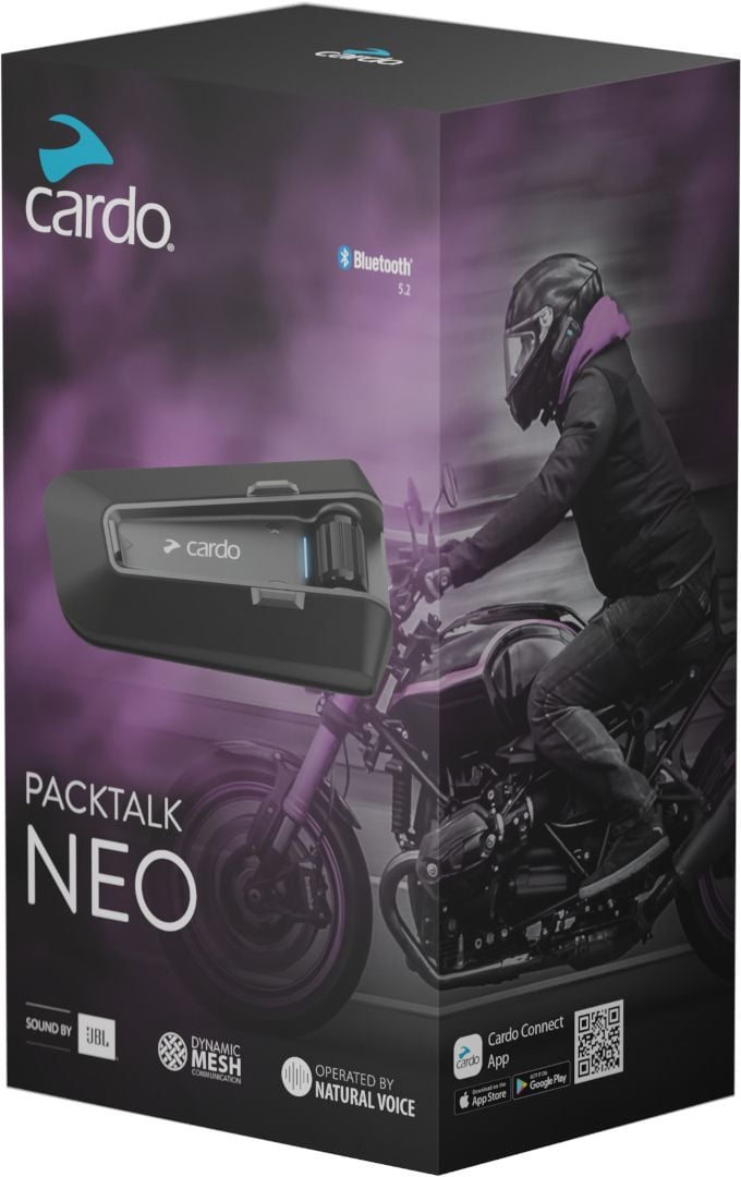 Cardo Packtalk Neo JBL Interkom (Tekli Paket)