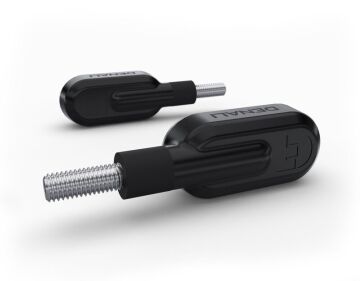 Denali T3 Switchback M8 LED 3'ü 1 Arada Sinyalli Arka Stop Lambası Kombinasyonu, Gövde Siyah / Lens Şeffaf (Çift), Arka
