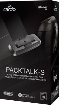 Cardo Packtalk-S Interkom Shoei Gen 3 Kasklar (Tekli Paket)