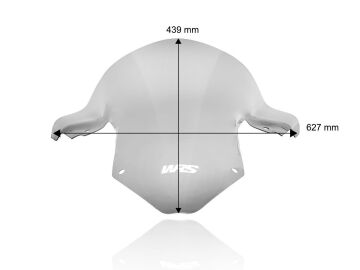 WRS Yüksek Yarış Tipi Ön Cam Koyu Füme BMW S 1000 RR 2023-2024