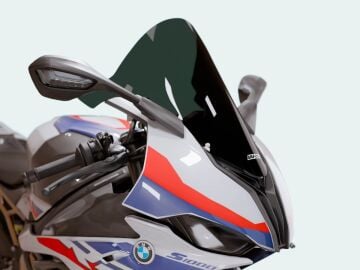WRS Yüksek Yarış Tipi Ön Cam Koyu Füme BMW S 1000 RR 2023-2024