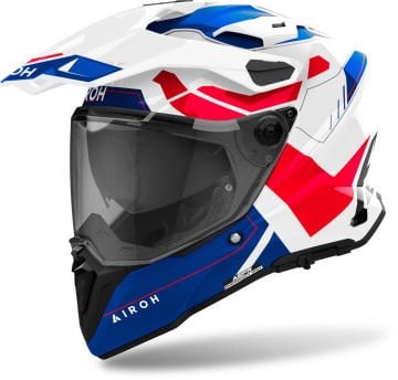 Airoh Commander 2 Reveal Kask Kırmızı/Mavi