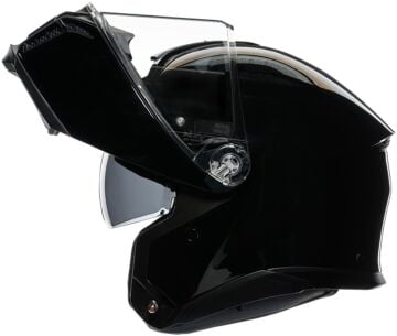 Agv Tourmodular Solid Mplk Black Çene Açılır Kask
